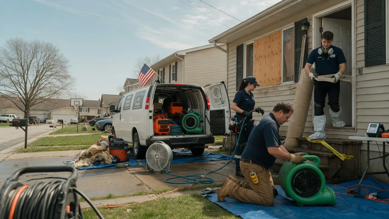 Water Damage Restoration in Clune, PA near me